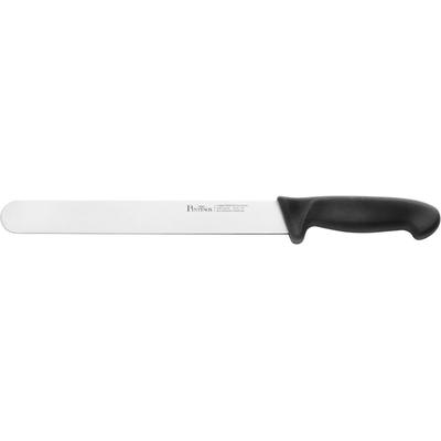 Schinkenmesser PINTINOX "Coltelli P9000", schwarz (edelstahlfarben, schwarz, länge 30 cm), Edelstahl, Kunststoff, Kochmesser, Edelstahl/Kunststoff, spülmaschinengeeignet Image