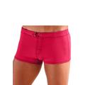 Boxer-Badehose BENCH., Herren, Gr. 5, N-Gr, rot, Polyamid, unifarben, Badehosen, mit seitlichem Logoprint