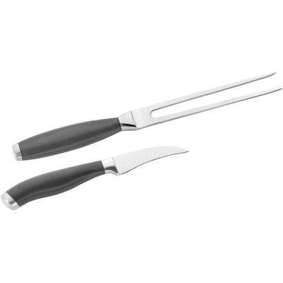 Messer-Set PINTINOX "Coltelli Professional" Kochmesser-Sets schwarz (edelstahlfarben, schwarz) Küchenmesser-Sets