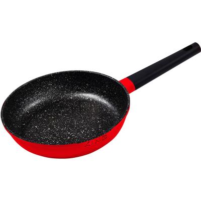 Bratpfanne KING "Shine Red", rot (rot, schwarz), Ø:24cm, Pfannen, Induktion Image