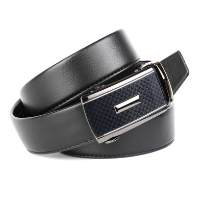 Ledergürtel ANTHONI CROWN, Damen, Gr. 85, schwarz, Leder, unifarben, Gürtel, Eleganter Gürtel in Hirschprägung und einzigartiger Schließtechnik Image