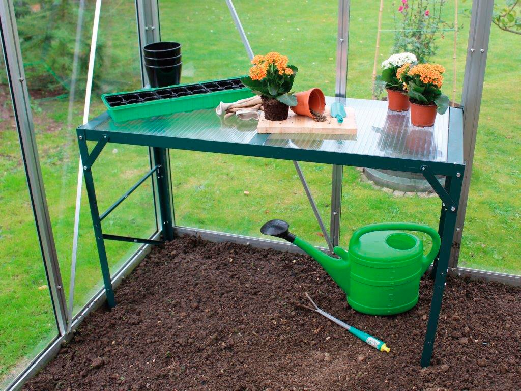 Pflanztisch VITAVIA, grün, B:121cm H:76cm T:54cm, Tische, BxTxH: 121x54x76cm Image