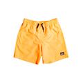 Badeshorts QUIKSILVER "Everyday 13"" Gr. 12, orange (orange pop) Jungen Badehosen Boardshort Badehose Bekleidung