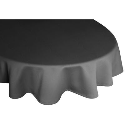 Tischdecke WIRTH "Neufahrn" Gr. 1, schwarz, B:130cm L:190cm, Kunstfaser, Tischdecken, oval Image