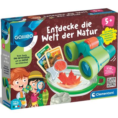 Experimentierkasten CLEMENTONI "Galileo, Entdecke die Welt der Natur", bunt, Experimentierkästen, Kinder, Made in Europe