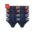 Slip LE JOGGER Gr. 7, 8 St., blau (marine) Herren Unterhosen Slips optimale Passform durch Baumwoll-Stretch
