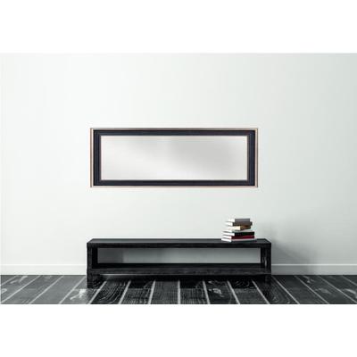 Dekospiegel LENFRA "Pria", schwarz, B:55cm H:145cm T:3,7cm, EPS-Kunststoff, Spiegel, Wandspiegel Image