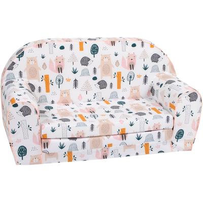 Sofa KNORRTOYS "Wildlife" Sofas Gr. B/H/T: 77cm x 42cm x 34cm, Baumwolle, bunt (wildlife) Kinder für Kinder; Made in Europe