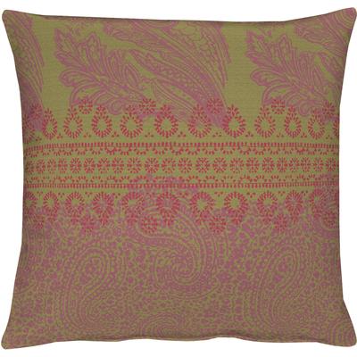 Dekokissen APELT "7908 Paisley", bunt (grün, beere, gemustert), B:46cm L:46cm, Polyester, Kunstfaser, Dekokissen_Sitzkissen_Kissenhüllen, Kissenhülle ohne Füllung, 1 Stück Image