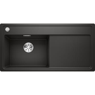BLANCO Küchenspüle "ZENAR XL 6 S-F" Küchenspülen Gr. Hauptbecken links, schwarz Küchenspülen