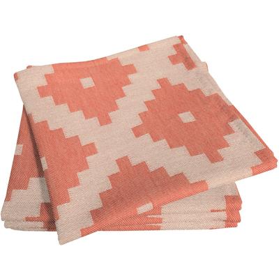 Stoffserviette ADAM "Maroccan Shiraz Light" Gr. 1, orange, B:30cm L:30cm, Obermaterial: 100% Baumwolle, Servietten Image