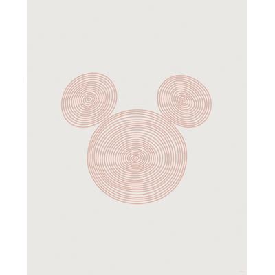 Bild KOMAR "Pink Curls", rosa (farbe bild(er): rosa), B:40cm H:50cm, Papier, Holz, Bilder, Wandbild zur Dekoration im Kinderzimmer - ohne Rahmen Image