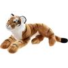 Kuscheltier HEUNEC "Misanimo, Tiger XL", rot (rotbraun), Plüschfiguren, KinderB:29cm H:32cm L:52cm, Polyester, B:29cm H:32cm L:52cm