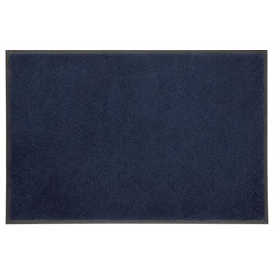 Fußmatte "Original Uni, Schmutzfangteppich" Gr. 15, blau, B:40cm H:9mm L:60cm, Kunstfaser, WASH+DRY BY KLEEN-TEX, Teppiche, Schmutzmatte, rutschhemmend, auch als Läufer erhältlich Image