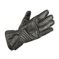 Motorradhandschuhe NERVE "Dark Leather" Handschuhe Gr. M, schwarz Motorradhandschuhe