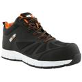 HEROCK Sicherheitsschuh "LEBRON S1P MITTELHOHE SICHERHEITSSNEAKERS" Schuhe Gr. 37, schwarz Sicherheitsstiefel