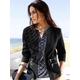 Jackenblazer INSPIRATIONEN "Blazer" Gr. 44, schwarz Damen Blazer