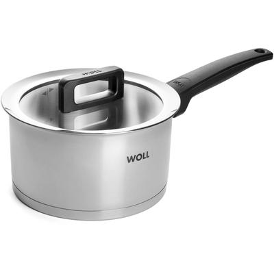 Kochtopf WOLL "Concept", silber (silberfarben), H:10cm Ø:18cm, Töpfe, Induktion