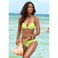 Push-Up-Bikini-Top S.OLIVER "Spain" Gr. 38, Cup B, grün (lime) Damen Bikini-Oberteile Ocean Blue