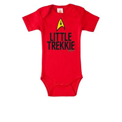 Body LOGOSHIRT Gr. 50, EURO-Größen, rot Baby Bodies mit Star Trek-Motiv