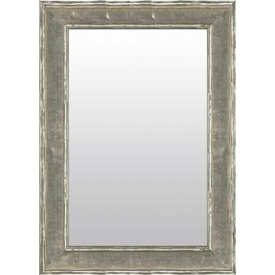 Dekospiegel LENFRA "Nike", silber (silberfarben), B:50cm H:100cm T:4,4cm, Holz, Spiegel, Wandspiegel Image