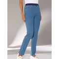 Stretch-Jeans CLASSIC BASICS Gr. 25, Kurzgrößen, blau (blue, bleached) Damen Jeans Stretch