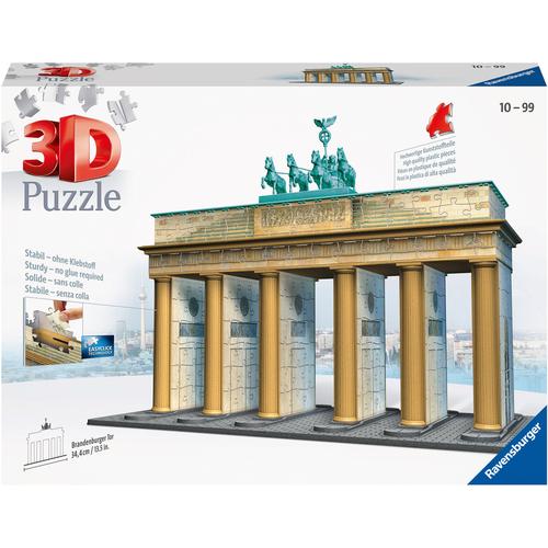 3D-Puzzle RAVENSBURGER ""Brandenburger Tor"" Puzzles bunt Kinder Made in Europe, FSC - schützt Wald weltweit