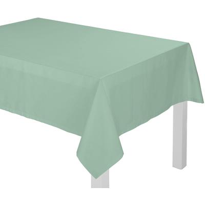 Tischdecke WIRTH "NEWBURY" Gr. 1, grün (mint), B:80cm L:80cm, Polyester, Baumwolle, Tischdecken