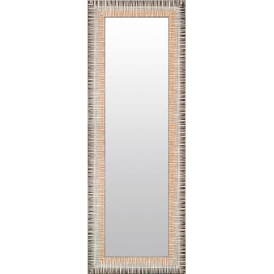 Dekospiegel LENFRA "Hermine", orange, B:70cm H:110cm T:2cm, Holz, Spiegel, Wandspiegel Image