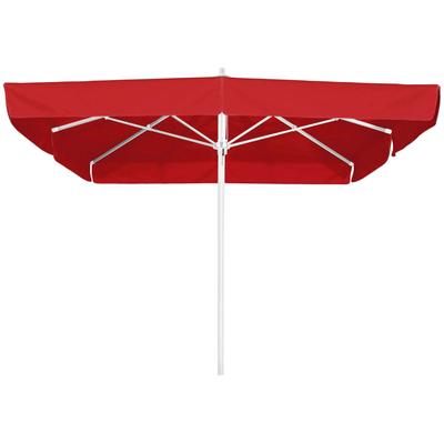 Marktschirm SCHNEIDER SCHIRME "Quadro", rot, Obermaterial: 100% Polyester, Standschirme, BxL: 300x300 cm, Aluminium/Polyester Image