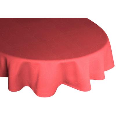 Tischdecke WIRTH "Neufahrn" Gr. 1, rot, B:130cm L:190cm, Kunstfaser, Tischdecken, oval Image