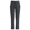 Sweathose TRIGEMA "TRIGEMA Freizeithose aus Sweat-Qualität", Damen, Gr. XL, US-Größen, grau (anthrazit, melange), 70% Baumwolle, 30% Polyester, sportlich, Hosen