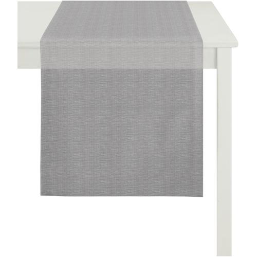 „Tischläufer APELT „“Easy, Uni-Basic““ Tischdecken Gr. B/L: 48 cm x 140 cm, 1 St., grau Tischläufer“