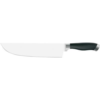 Fleischmesser PINTINOX "Coltelli Professional", schwarz (edelstahlfarben, schwarz, länge 20 cm), Edelstahl, Kunststoff, Kochmesser, Edelstahl/Kunststoff, spülmaschinengeeignet