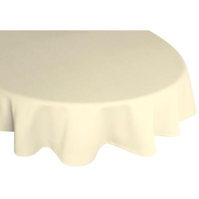Tischdecke WIRTH "Neufahrn" Gr. 1, beige, B:130cm L:190cm, Kunstfaser, Tischdecken, oval Image