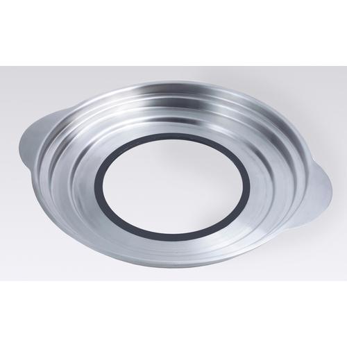 Topfuntersetzer GSD HAUSHALTSGERÄTE Untersetzer silberfarben (edelstahlfarben) Topfuntersetzer Zubehör für Töpfe Untersetzer Passiermaschine und Topfgrößen 20, 24 26 cm