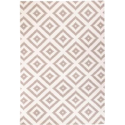 Wollteppich MORGENLAND "Kelim Teppich Masal", beige (sand), B:200cm H:7mm L:300cm, Schurwolle, Teppiche, Kelimteppich