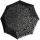 Stockregenschirm KNIRPS "T.760 Stick Automatik, Animal Stone" grau (animal stone) Regenschirme Stockschirme