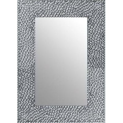 Dekospiegel LENFRA "Rahel", silber (silberfarben), B:68cm H:88cm T:2,5cm, Holz, Spiegel, Wandspiegel Image