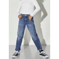 Mom-Jeans KIDS ONLY "KONCALLA" Gr. 164, N-Gr, blau (light authentic (mid blue)) Mädchen Jeans