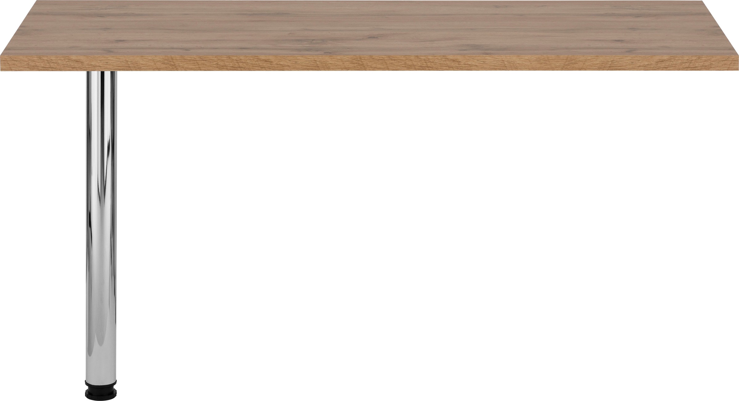 Tresentisch KOCHSTATION "KS-Virginia", braun (wotaneiche), B:138cm H:69cm T:67cm, Tische, 138 cm breit, ideal für kleine Küchen Image