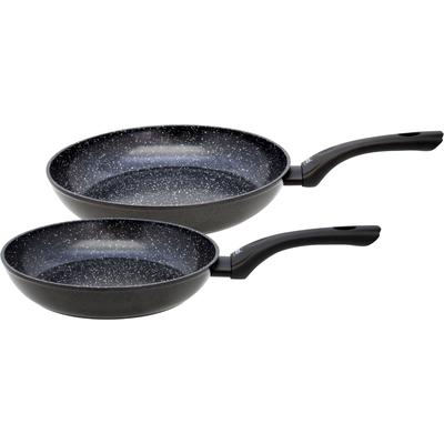 Pfannen-Set ELO "Pure Belugo", schwarz, Ø:28cm, Pfannen, Induktion