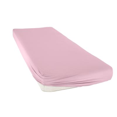 Spannbettlaken BELLANA "Mako-Jersey exclusiv in Gr. 90x200, 140x200 oder 180x200 cm", beige (puder), B:140-160cm L:200cm, Mako-Jersey, Obermaterial: 100% Baumwolle, Laken, aus Baumwolle, für Matratzen bis 25 cm Höhe, Bettlaken, Spannbetttuch Image