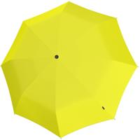 Taschenregenschirm KNIRPS U.090 Ultra Light XXL Compact Manual, gelb gelb Regenschirme Taschenschirme