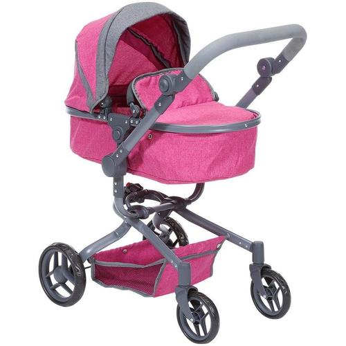 „Kombi-Puppenwagen KNORRTOYS „“Boonk – Berry““ Puppenwagen lila (berry) Kinder Puppenwagen -trage“