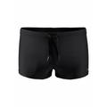 Boxer-Badehose BENCH., Herren, Gr. 4, N-Gr, schwarz, Polyamid, unifarben, Badehosen, mit Logodruck