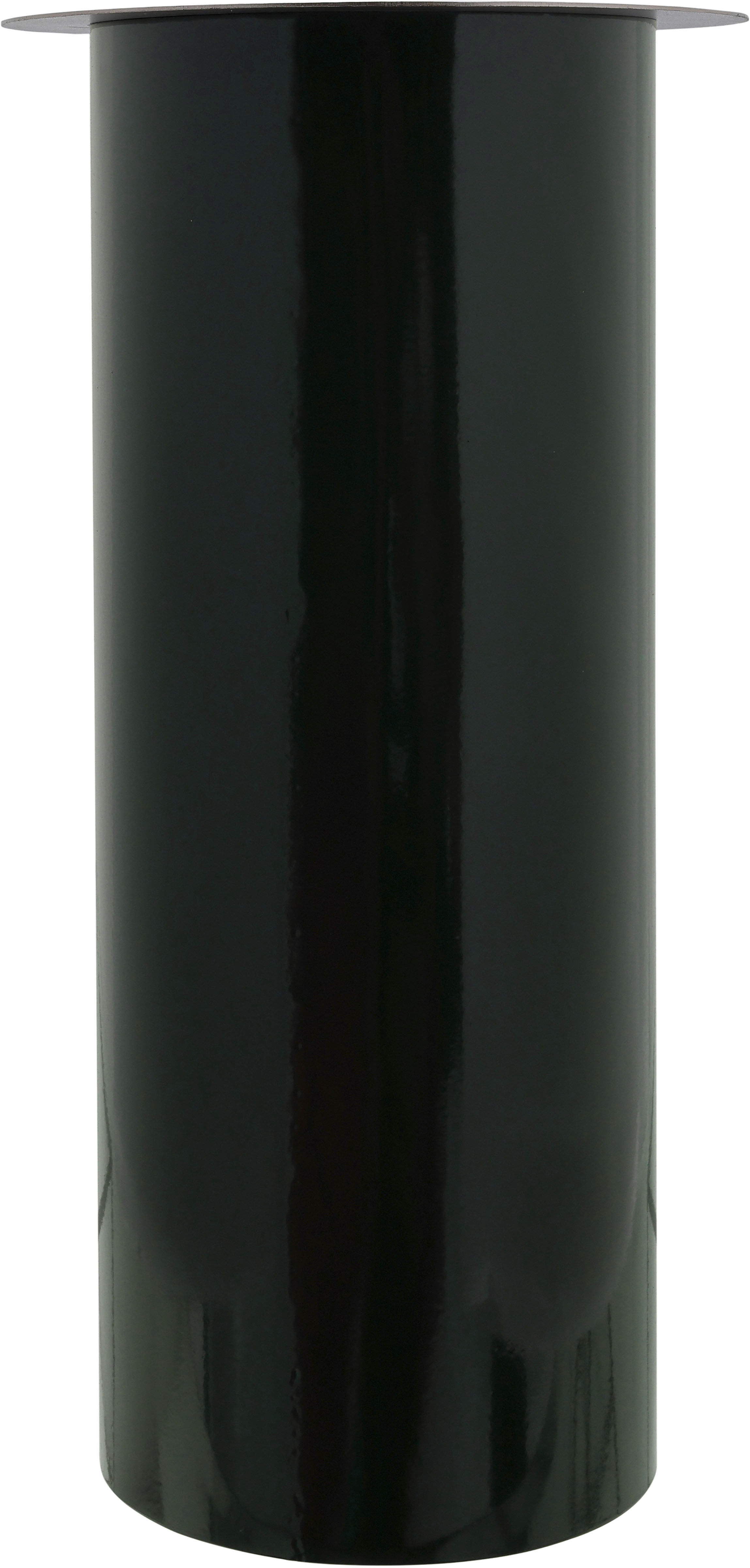 Kerzenhalter KAYOOM "Bodenkerzenständer Art Deco 165", grün, B:20cm H:40cm T:20cm Ø:20cm, Metall, Kerzenhalter, Kerzenhalter