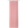 Vorhang TOM TAILOR HOME "Dove", rosa (rosé), B:140cm H:255cm, Baumwolle, Gardinen, blickdicht