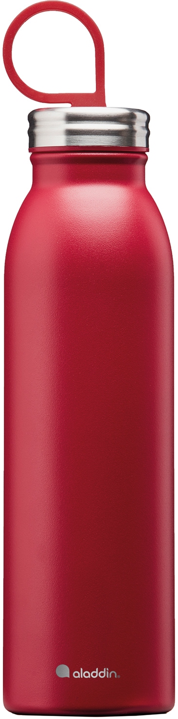 Isolierflasche ALADDIN "Chilled Thermavac", rot, H:28cm, Edelstahl, Trinkflaschen, auslaufsicher, Edeltahl in Trendfarben, 0,55 ml Image