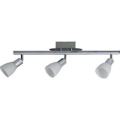NÄVE LED Deckenleuchte "Ibiza", grau (chromfarben), H: 22cm, Lampen, Led Deckenleuchte>>Ibiza<<,nicht dimmbar, Deckenspot Deckenstrahler Image